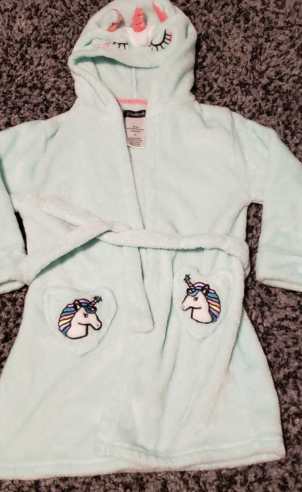 Unicorn bathrobe